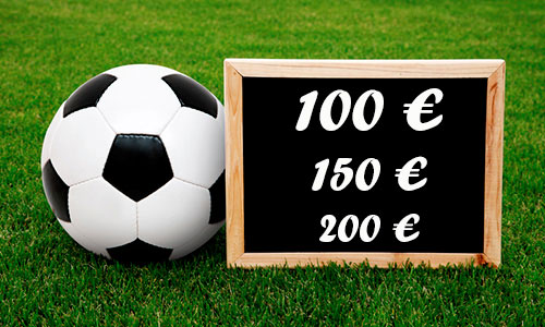 ballon de football bonus paris sportif tableau sommes d